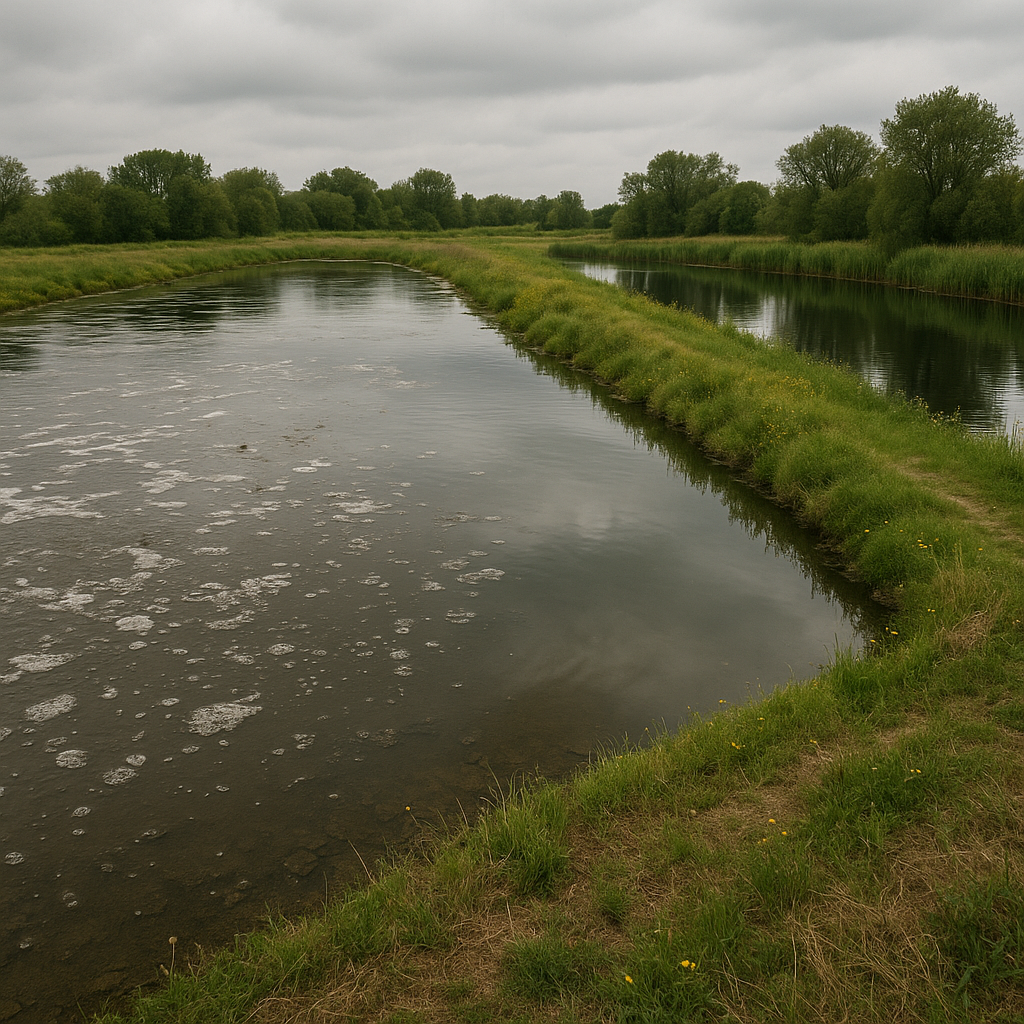 Toxicity Treatment in a Wastewater Lagoon System